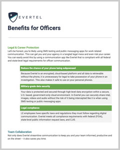 Benefits for Officers